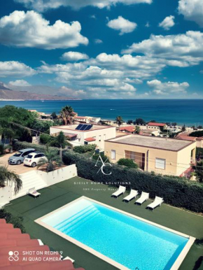 Oasi Elegante Piscina di Lusso - vista panoramica By Sicily Home Solutions Alcamo